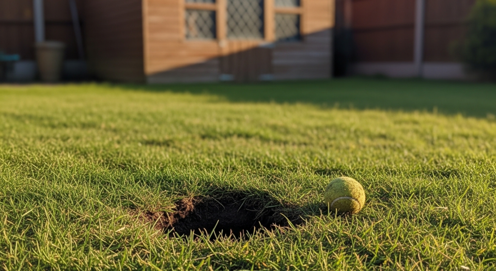 I Locked My Dog Away For Attacking My Son. Then I Looked Inside The Hole In The Grass.