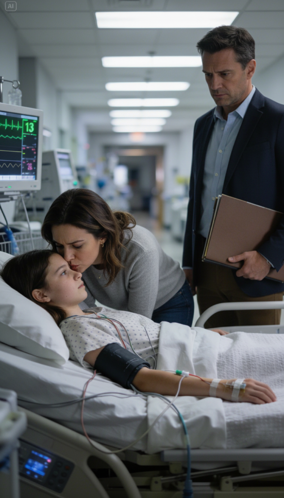 As I was 13, my dad h.i.t me so hard I woke up under hospital lights, surrounded by machines I didn’t understand. My mom didn’t ask if I was okay—she only hissed that I’d made them look bad.