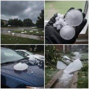 Red Alert Strong hail just hit S-town…