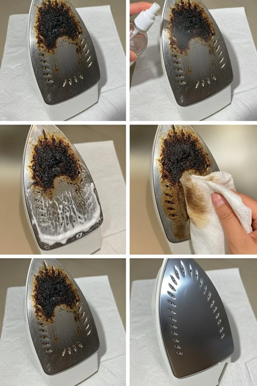 Cleaning your iron: it only takes 30 seconds. Find out how