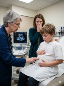 My 10-Year-Old Son Just Had A Simple Stomachache — Until The Doctor Looked At The Ultrasound And Quietly Said, “Ma’am… Is His Father Here?”