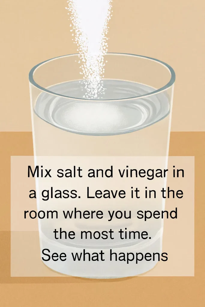 Find Out How A Simple Mixture Of Water, Vinegar, And Salt Can Cleanse Your Home’s Energy