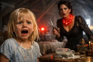 The SNOBBY Stepmom Thought She’d ERASED a 4-Year-Old Heir by Cutting Off Her Hair—Until the “GLASS BEAD” Triggered a SECURITY ALERT and Exposed the DIAMOND That Could TAKE EVERYTHING 😱