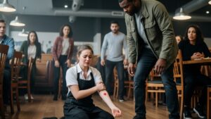 A Deranged Customer Attacked Me In Front Of 40 Silent Witnesses. I Thought I Was Going To Die On That Restaurant Floor. Then A Total Stranger Walked Through The Door And Changed My Entire Life Forever!