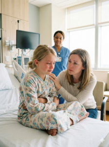 “Mom… Something Feels Wrong,” My 15-Year-Old Daughter Whispered — But My Husband Said She Was Just Overreacting… Until I Took Her To The Hospital And Learned The Truth He Refused To See