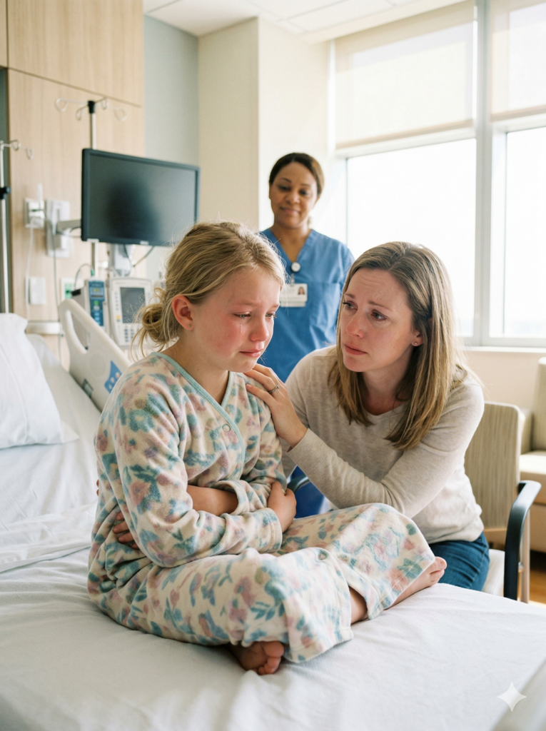 “Mom… Something Feels Wrong,” My 15-Year-Old Daughter Whispered — But My Husband Said She Was Just Overreacting… Until I Took Her To The Hospital And Learned The Truth He Refused To See