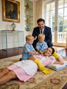 He fired the housekeeper for letting his “disabled” sons stand up from their wheelchairs — but a security recording later revealed a dark truth no one had imagined.