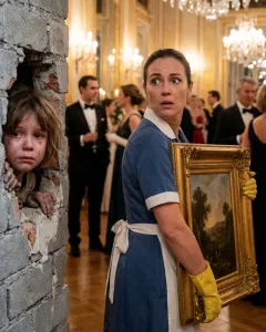 The Housekeeper Overhears a Child’s Cry and Uncovers the Billionaire’s New Wife’s Dark Secret Hidden Behind a Basement Wall