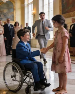 “Let Me Dance with Your Son… I’ll Make Him Walk Again,” the Barefoot Street Girl Told the Billionaire. He almost told her to get lost. Until the music started. ❤️