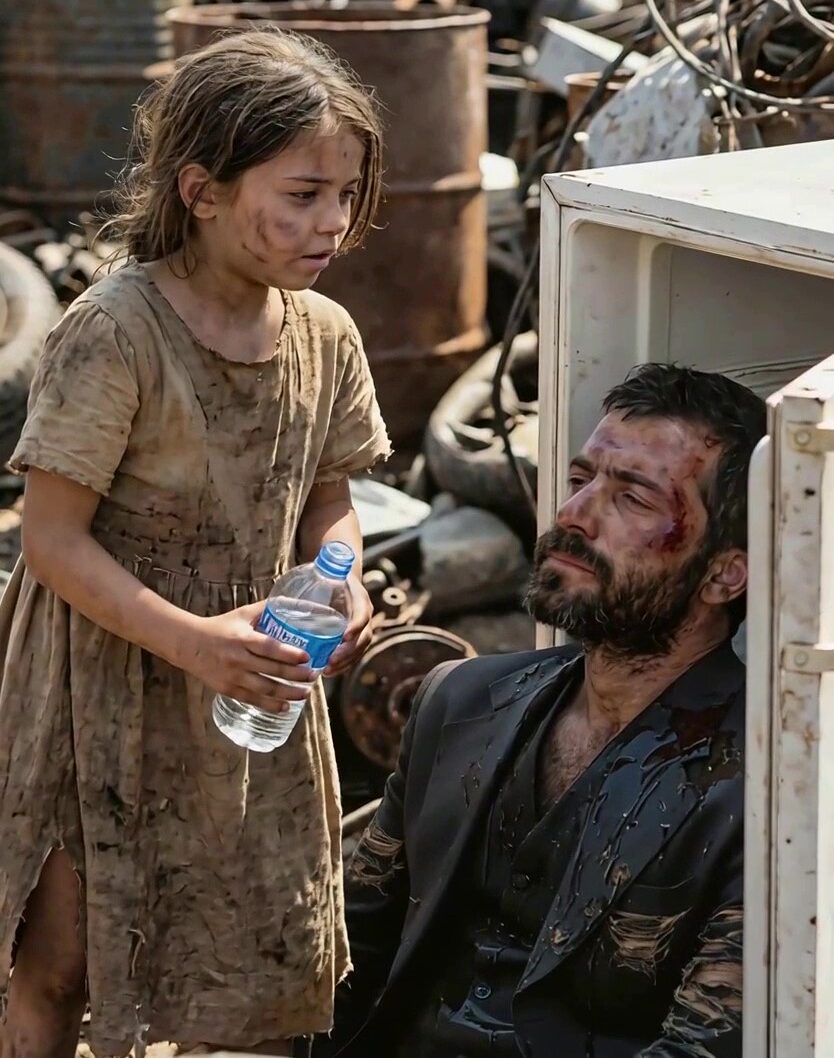 A Poor Girl Opened an Abandoned Fridge… What She Found Inside Changed Two Lives Forever