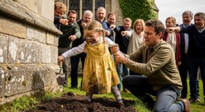 Everyone Mocked the 7-Year-Old Girl for Digging Near the Church Wall — Until She Whispered, “I Found Her”