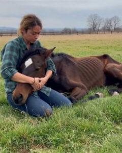 He Took One Breath of Freedom — Then Collapsed Into the Arms That Refused to Let Him Fall.