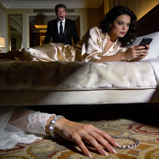 I thought it would be a funny wedding night prank… until a stranger entered the room and started a speakerphone call.