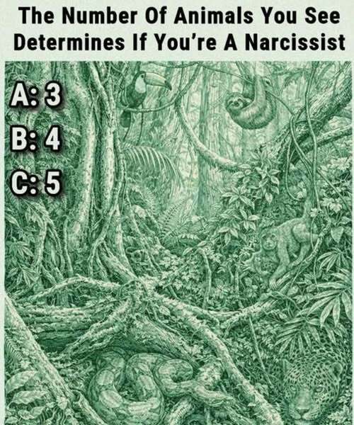 What the Number of Animals You Spot Says About Your Personality