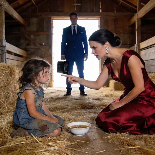 “I Can’t Eat This Anymore” – The Little Girl Whispered Through Her Tears. Suddenly, A Millionaire Walked In… And Then