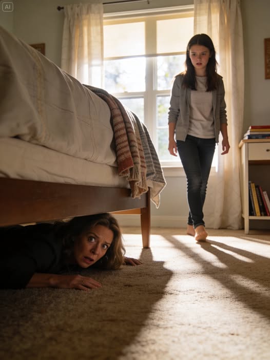 My neighbor kept insisting she’d seen my daughter at home during school hours. I knew that couldn’t be true… unless something was being hidden from me.