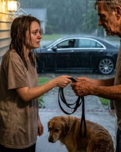 When my sobbing daughter handed me her terrified dog in the pouring rain, I thought her boyfriend had allergies.