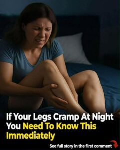 What causes night cramps and how to fix the problem
