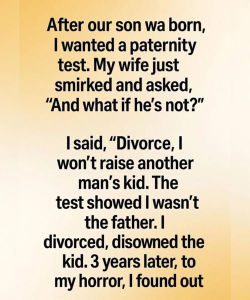 When Suspicion Breaks a Family: A Father’s Painful Moment of Truth.