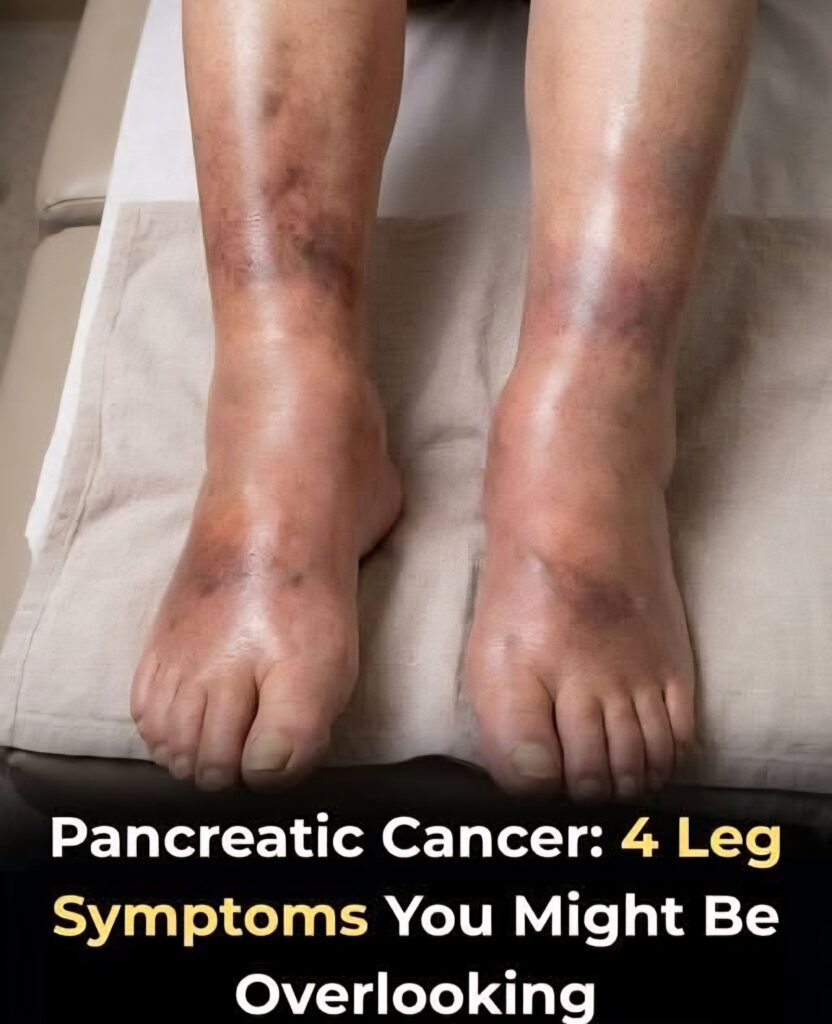 The silent signal: What your swollen legs may reveal about pancreatic cancer