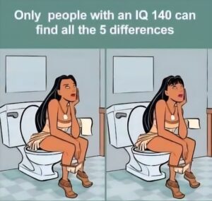 Only people with an IQ of 140 can spot the 5 differences