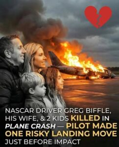 Sad News: Greg Biffle Reportedly Among Those Lost in Tragic Flight Incident