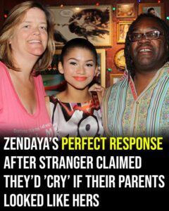 Zendaya’s perfect response after stranger said they’d ‘cry’ if their parents looked like hers