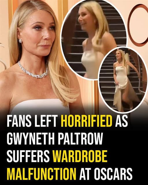 Fans React After Gwyneth Paltrow Experiences Brief Wardrobe Mishap at the Oscars