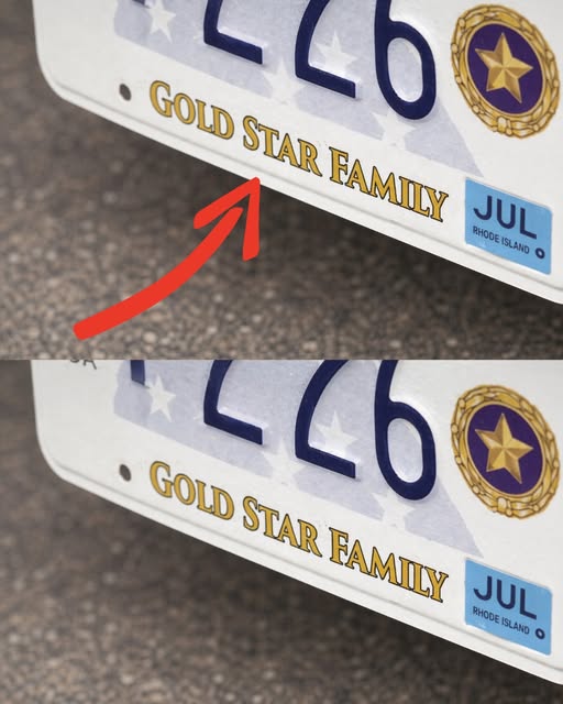 The Meaning Behind License Plates with a Gold Star