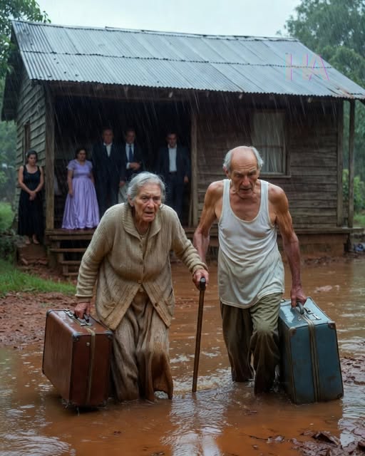 THEY KICKED THEIR ELDERLY PARENTS OUT INTO A RAGING STORM