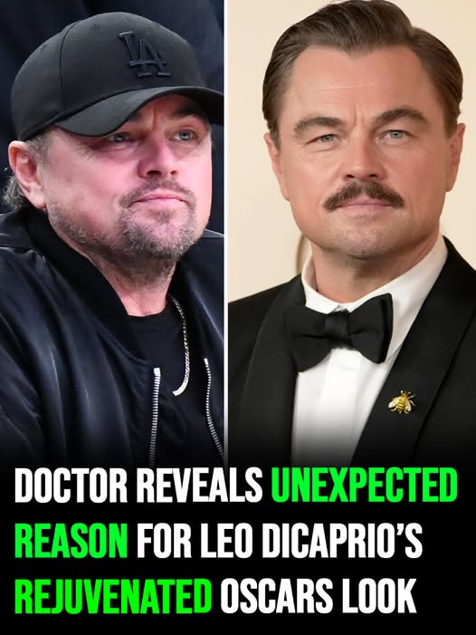 Doctor reveals unexpected reason for Leonardo DiCaprio’s rejuvenated Oscars look