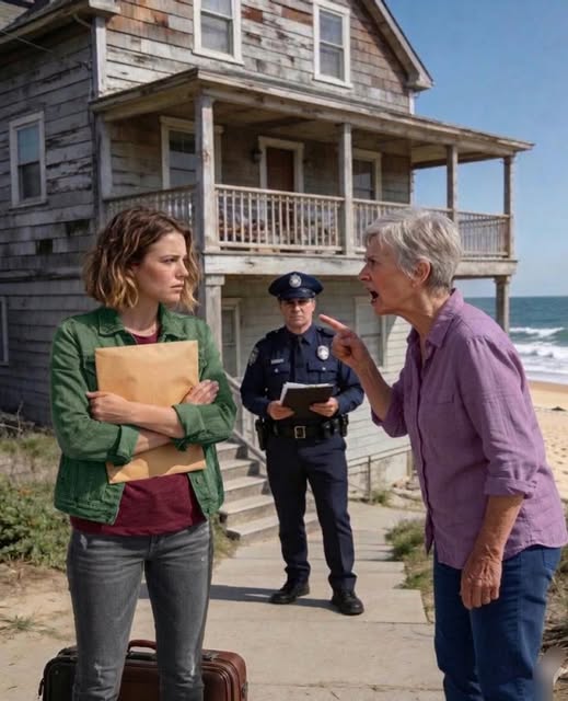 My step-mother called to say, “You’re banned from the family beach house forever! I’ve changed all the locks!” She laughed. I calmly replied, “Thanks for letting me know.” She had no idea that mom had left me the house in a secret trust before…