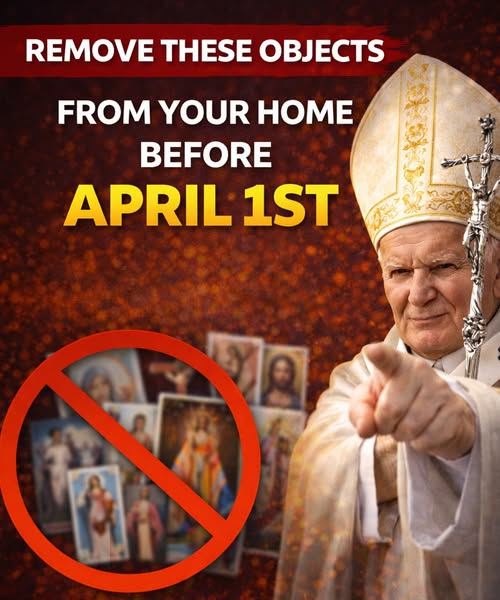 Remove these objects from your house before April 1st😗😰👇