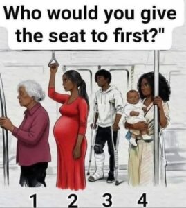 Who Would You Give Your Seat to on the Bus? Your Answer Reveals Personality Insights