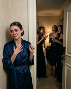 The night before my wedding, I heard my bridesmaids through the hotel wall: “Spill wine on her dress, lose the rings, whatever it takes – she doesn’t deserve him.” My maid of honor laughed “I’ve been working on him for months.” I didn’t confront them. Instead, I rewrote my entire wedding day…