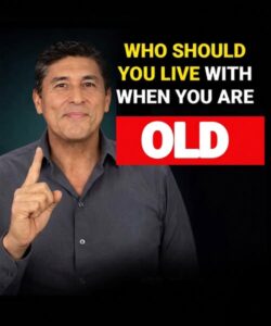 Especially after 60: Who should an older person live with?