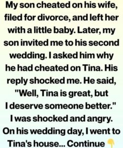 I skipped my son’s “perfect” wedding to spend the day with his ex-wife. When he called me screaming, my 5-word response silenced the whole reception.