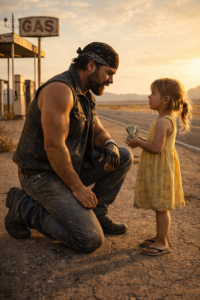 A 5-year-old clutching $93 told a biker he was trying to bring his mom home. What happened next stunned the town—nearly a thousand Hells Angels riders appeared, turning the child’s small hope into a powerful moment no one expected.