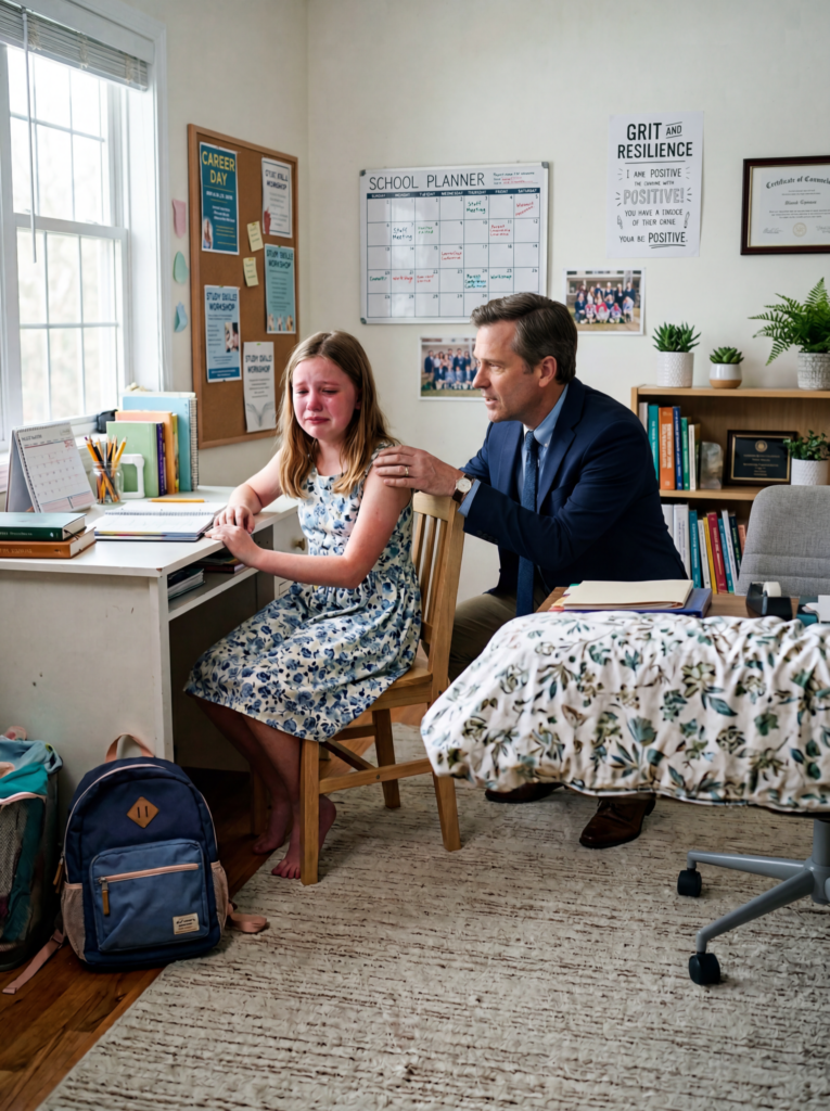 “I Saw Your Daughter Upstairs During School Hours,” My Neighbor Told Me — So I Secretly Came Back Home And Hid Under Her Bed… And The Voices I Heard Revealed A Secret My Child Had Been Carrying Alone.