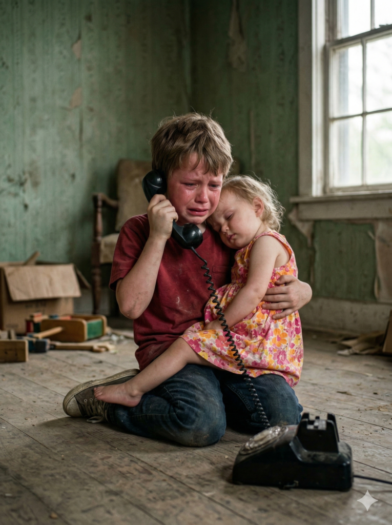 “Dad… My Little Sister Won’t Wake Up. We Haven’t Eaten In Three Days,” A Little Boy Whispered — His Father Rushed Over To Take Them To The Hospital, Only To Discover The Truth About Where Their Mother Had Been