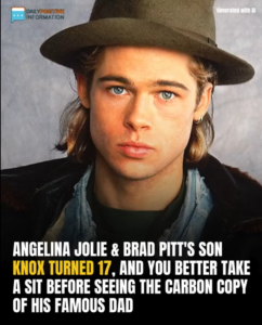 Knox Jolie-Pitt Is the Spitting Image of His Famous Father