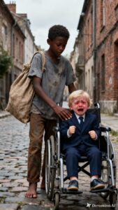 ‘Give me your wheelchair and you’ll walk’—The boy in the wheelchair began to cry… An hour later