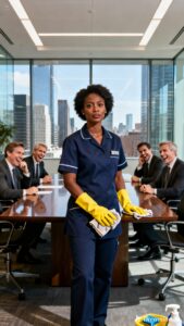 The CEO humiliated her for being the cleaner, unaware that she was the owner of the company. What she did in the boardroom left everyone speechless