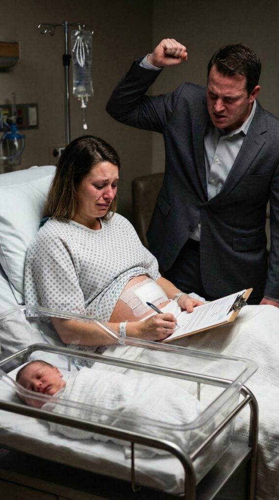 I never told my husband I’d inherited ten million dollars. He loved me—until I got preg/nant and had to quit my job. Then I became “a leech” in his eyes. He abandoned me in labor, trembling with pain, when I needed him most. The next day, he showed up at the hospital with his mistress to humiliate me. “She makes $100,000 a year,” he sneered. But when his new wife saw me, her face went white. She bowed in terror. “Madam Chairman.” In one weekend, my entire life was rewritten.