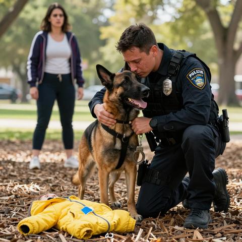 THE 80-POUND MALINOIS SLAMMED A SCREAMING TODDLER INTO THE DIRT, IGNORING EVERY COMMAND I GAVE. I RAISED MY SIDEARM TO DROP THE DOG. THEN I SAW WHAT HIS NOSE WAS LOCKED ON BENEATH THE BOY’S COLLAR. I LOWERED THE GUN AND CUFFED THE “GRIEVING” MOTHER INSTEAD.