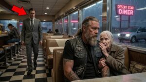 “Please Pretend You’re My Grandson,” Said Old Lady — What the Hells Angel Did Next Shocked Everyone