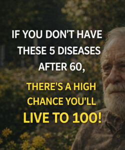 If you reach 60 without these 5 diseases, you have a high probability of living to 100!