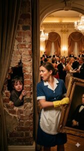 The Housekeeper Overhears a Child’s Cry and Uncovers the Billionaire’s New Wife’s Dark Secret Hidden Behind a Basement Wall