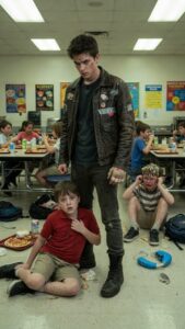 Six Boys Shoved an 8-Year-Old Deaf Boy’s Face Into His Food Tray and Ripped Out His Hearing Aids, Laughing as He Cried—But They Didn’t Know His Older Brother Was the Most Feared Guy in the City, and He Had Just Walked Into the Cafeteria.