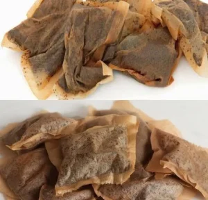 Tea bags to eliminate bad odor